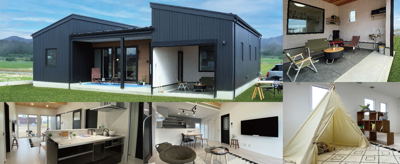 ガレージ平屋の写真