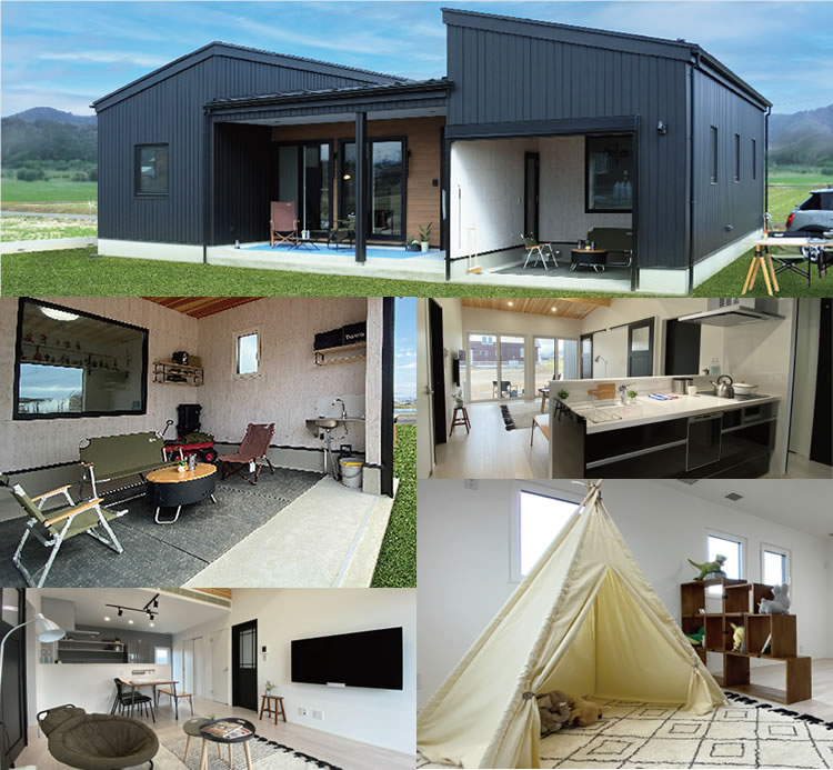 ガレージ平屋の写真