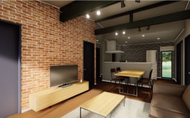 アメリカンカジュアルスタイルの写真